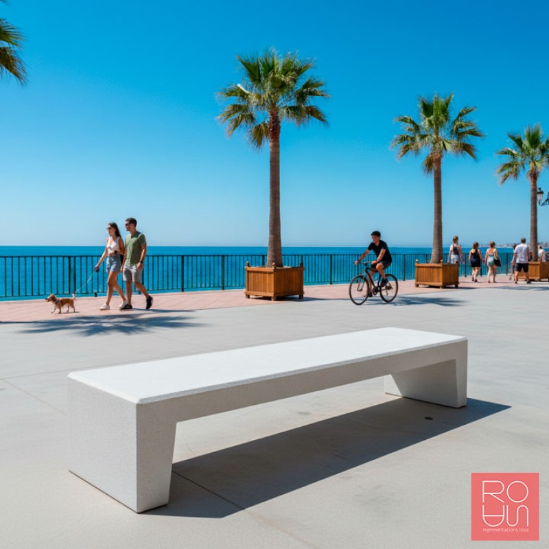 Banc de Formigó en Forma de "U"